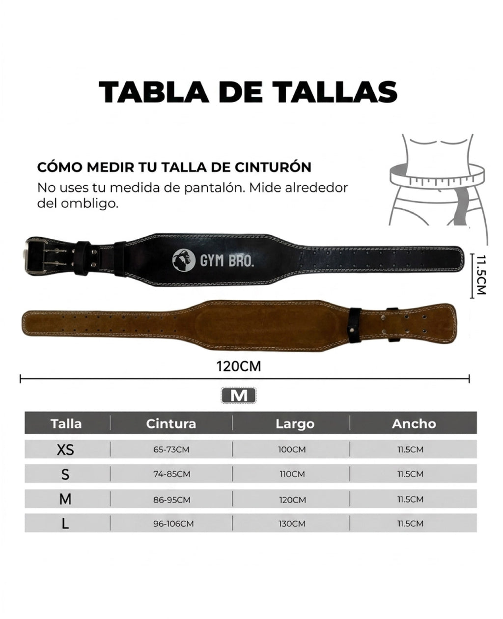 Kit Peso Muerto - Cinturón y Straps Gym Bro