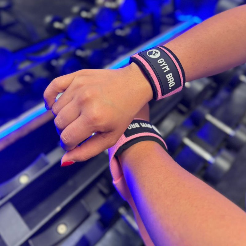 Straps rosa GYM BRO