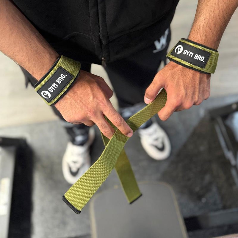 Straps verde militar GYM BRO