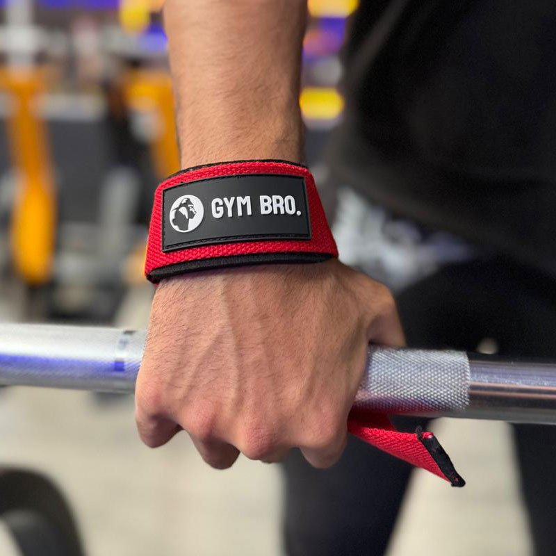 Straps rojos GYM BRO