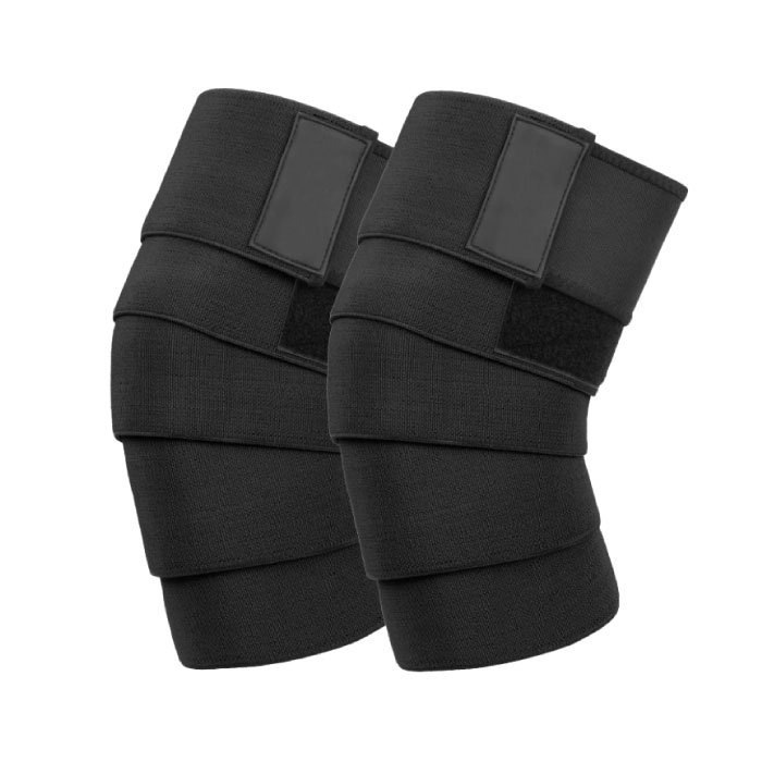 Bandas rodilleras negras