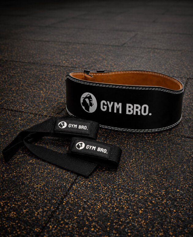 Kit Gym Bro Cinturón Straps