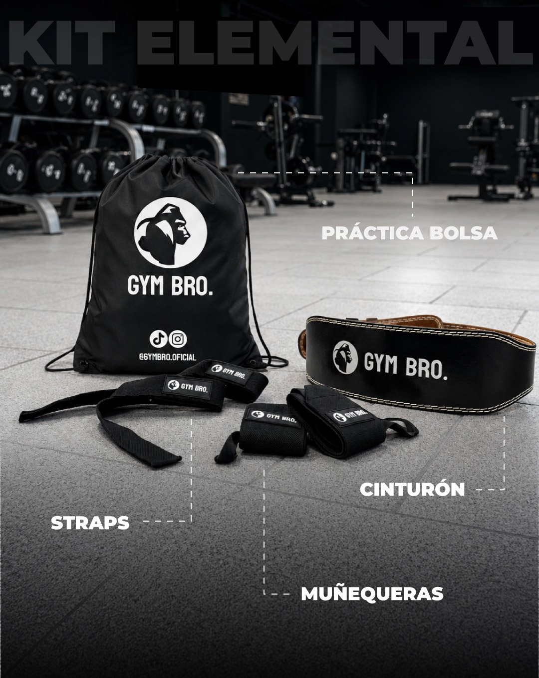 Kit elemental Gym Bro