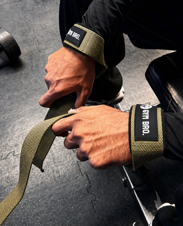 Straps Gym Bro verde militar